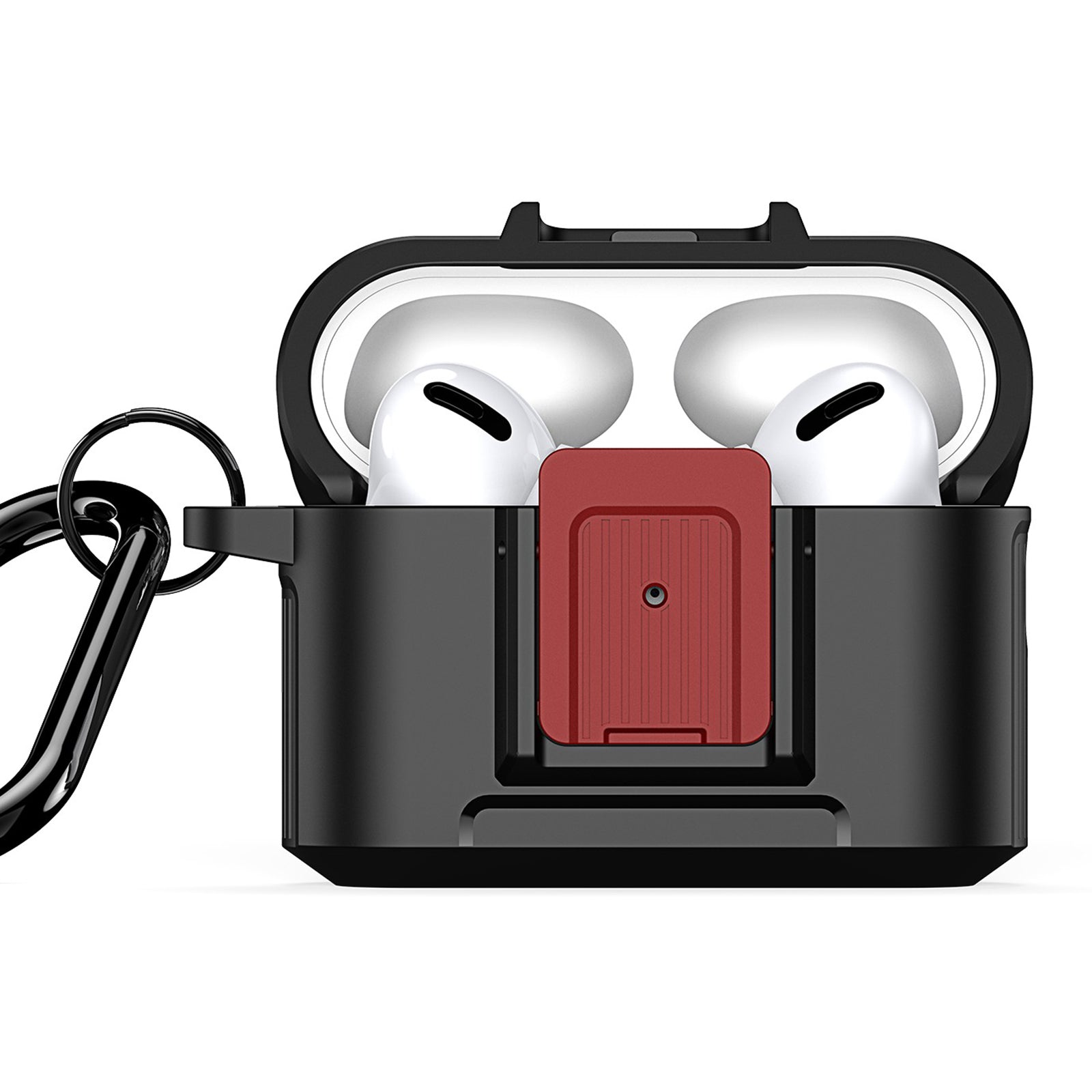 DUX DUCIS PECH Series for Apple AirPods Pro Case PC+TPU Earphone Cover with Hook DUX DUCIS PECH Series for Apple AirPods Pro Case PC+TPU Earphone Cover with Hook